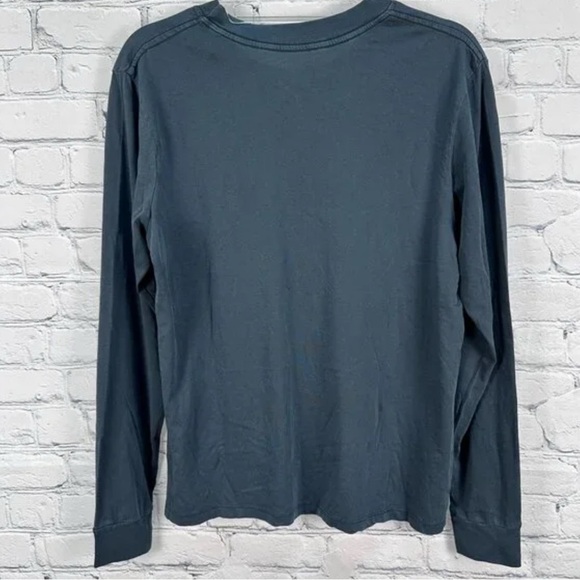 prAna Women's Everyday Vintage-Washed Long Sleeve Tee, Size L - Stormy Night - Picture 3 of 5